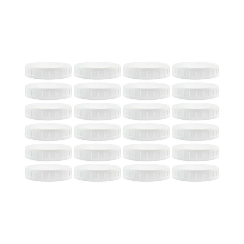 Plastic Wide-Mouth Lids